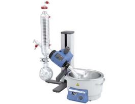 Rotary Evaporator With Coated Glassware And Digital Temperature Control; 100 To 240 VAC