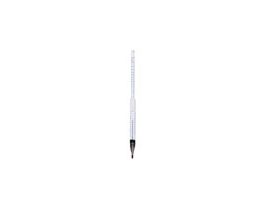 Combined Alcohol Glass Hydrometer, 0-100% Tralle/0-200% Proof