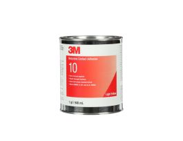 3M™ Neoprene Contact Adhesive 10, Light Yellow, 1 Quart, 12 Can/Case