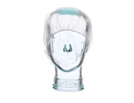 VWR NYLON HAIRNET 24IN BLK CASE 1000