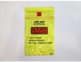 BAG YLW TINT STAT 6X9 RMV-BIO 3 WALL ZIP
