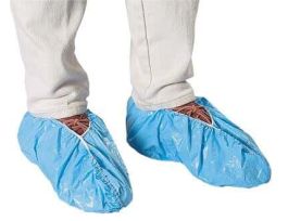 Polylatex Shoe Covers, X-Large; Case of 300 (150 Pairs)