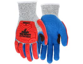 CUT PRO A4 13 GA WHT HMSHELL BL CRINK LATEX TPR