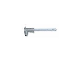 Vernier Caliper, Stainless Steel; 0-6"/0-150mm