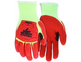 CUT PRO A4 13 GA HIVIS LIME HM BLK FOAM NITR RF