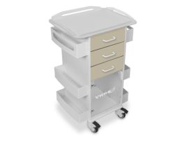 VWR CART PL36 L STORAGE RAIL TOP BEIGE