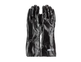 ProCoat, Supported PVC, Interlock Lined, Blk., Smooth Finish,14 Inch