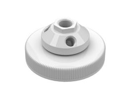 Solvent Waste Manifold, PTFE, 100-415, 1x1/2" NPT, 3x1/4" NPT; 1/EA