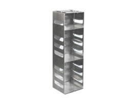 Vertical/Chest Aluminum Rack for Standard 2" Boxes, 10 box capacity