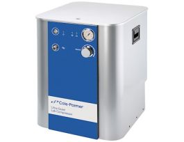 Cole-Parmer Ultra-Quiet 67 LPM, 53 dB, Oil-Free Lab Compressor