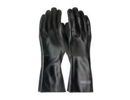 ProCoat, Supported PVC, Jersey Lined, Blk., Sandy Finish, 14 Inch