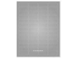 LABEL 1.77X0.79IN CRYO LASER SHEET SI