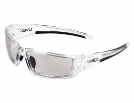 Uvex Hypershock Clear Frame Photochromic Lens Uvextreme Anti-Fog Coating