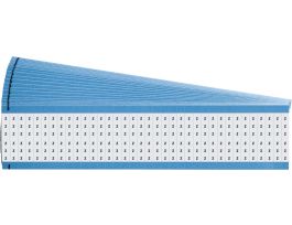 Alphabetical Vinyl Cloth Lower Case Letter Wire Markering Cards, Z 900 Total