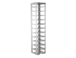 Vertical/Chest Freezer Rack for Standard 2" Boxes, 12 box capacity