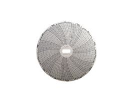 6" Chart Paper, 40 to 110 F/-20 to 120F, 7 Day; 60/Box