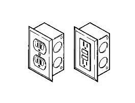 DUPLEX RECEPTACLE 115V