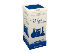 VWR BAG HOLDER/CTN CVR WHT/BLU. EA