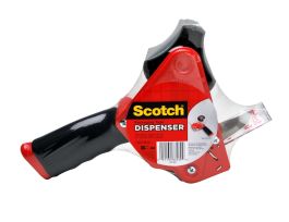 Scotch® Heavy Duty Packaging Tape Dispenser ST-181, Foam Handle with Retractable Blade