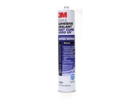 3M™ Marine Adhesive Sealant 4000 UV, Black, 295 mL Cartridge, 12/Case