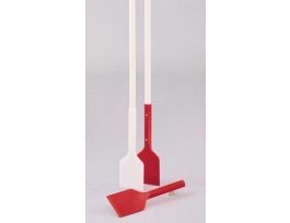 RED HDPE SCRAPER W/10 SHANK