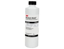 3M™ Scotch-Weld™ General Purpose Instant Adhesive Accelerator AC113, Clear/Light Amber, 8 fl oz, 4 Bottles/Case