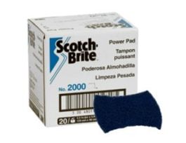 Scotch-Brite™ Powerpad 2000CC, 5.5 in x 3.9 in, 5/Pack, 6 Pack/Case
