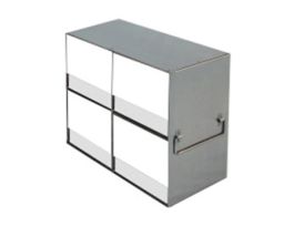 Upright Freezer Rack for 15 and 50 mL Centrifuge Tube Boxes, 2 x 2 Array