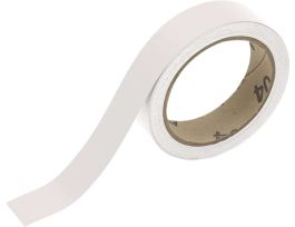Reflective Banding Tape for Pipe Marking - Roll Form, Reflective Vinyl, White, 1" x 30'