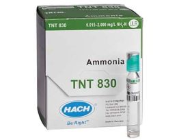 TNTplus Spectrophotometer Chemistry, Ultra Low Range Ammonia, 0.02 to 2.5 mg/L; 25/PK