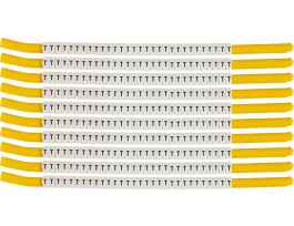 ClipSleeve Wire Markers Size 18 Nylon 10 AWG - 8 AWG, T Pack of 300 Each