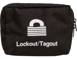 Lockout Pouch,  Storage Container Color: Black
