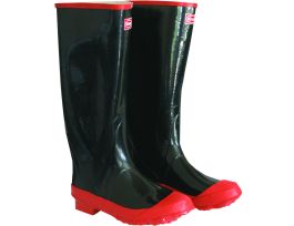 Boss® Rubber Over-the-Sock Knee Boot, 15in, Black, Sz 5