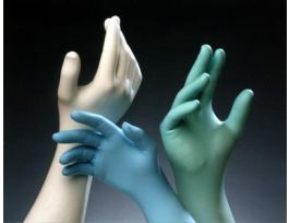 GLOVE NITRL WH CL10 M CS1000