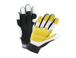 IRONCAT, Top Grain Goatskin Palm, Spandex Back, Hook and Loop Wrist , 2X