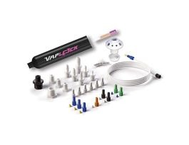 Solvent Waste Kit, PP, panel mount, 1x1/2"NPTF, 3x1/4"NPTF, 6x1/4"-28 UNFF; 1/ea