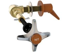 Fittings for Fume Hood, Nitrogen, Brown