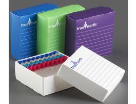 FLAT PACK THIN PP FREEZER BOX PURPLE