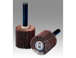 3M™ Flap Wheel 747D, P120 X-weight, Type 83, 2 in x 1 in x 1/4 in, 10 ea/Case