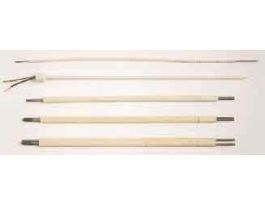 Ceramic Insulated Thermocouple Probe 8 Ga.12" Length Twist and Tig Weld