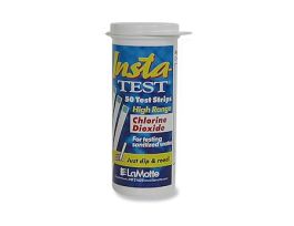 Test Strips, Chlorine Dioxide, 0-500ppm, 50 Strips/Vial 99532-34