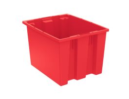 TOTE NEST & STACK 19-1/2X15-1/2X13 RED