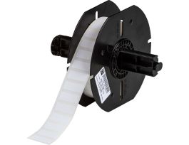 B33 Series Polyester Microscope Slide Lab Labels 0.375in H x 0.9in W WT 3000/RL