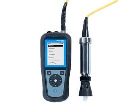 Portable Dedicated Dissolved Oxygen Meter with DO Electrode, 5 m Rugged Cable