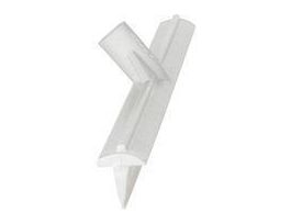 SQUEEGEE ULTRA HYGEINE RUBBER WHITE 24IN