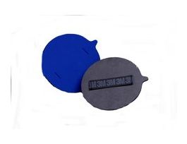 3M™ Stikit™ Disc Hand Pad, 45198, Blue Face, 6 in x 1/8 in, 20 per case