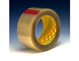 Scotch® Box Sealing Tape 351, Clear, Variable Width x Variable Length
