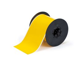 B30 Series Low-Halide Polyester Labels 4 in W x 100 ft L Yellow