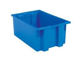 TOTE NEST & STACK 19-1/2X15-1/2X10 BLUE
