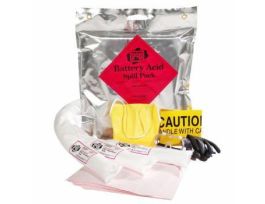 SPILL PACK BATTERY ACID